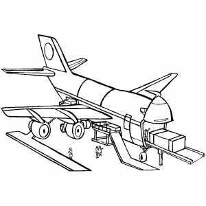 Air Freight coloring page