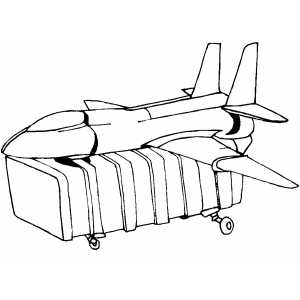 Toy Plane coloring page