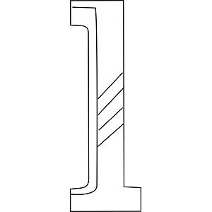 Lowercase L Coloring Page