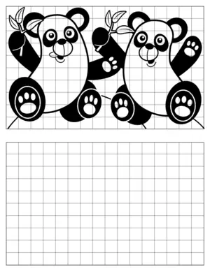 Bear-Drawing-10 coloring page