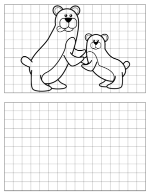 Bear-Drawing-2 coloring page