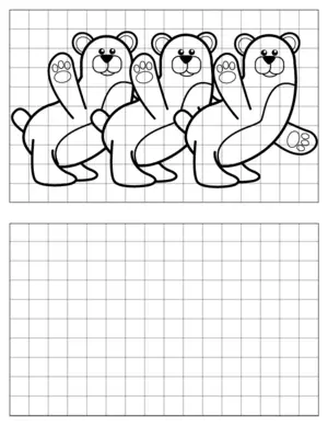 Bear-Drawing-3 coloring page