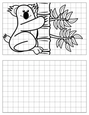 Bear-Drawing-6 coloring page