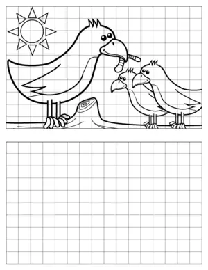 Bird-Drawing-2 coloring page