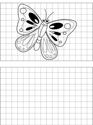 Butterfly Drawing coloring page