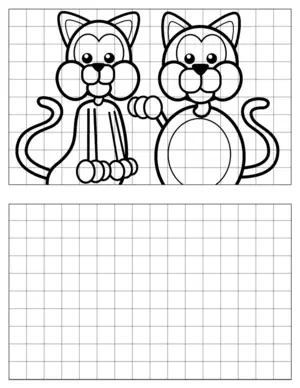Cat-Drawing-2 coloring page