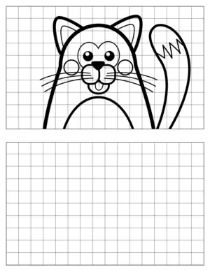 Cat-Drawing-3 coloring page