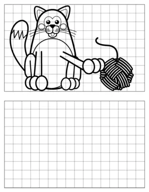 Cat-Drawing-4 coloring page