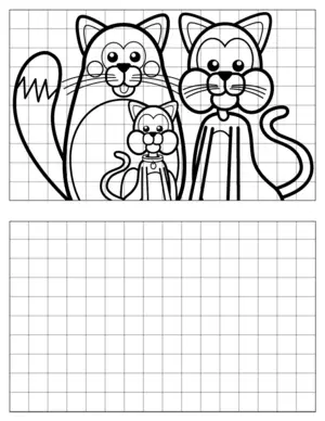 Cat-Drawing-5 coloring page