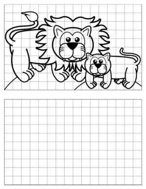 Lion-Drawing-2 coloring page