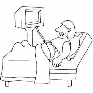 Baby Monitor Belt coloring page