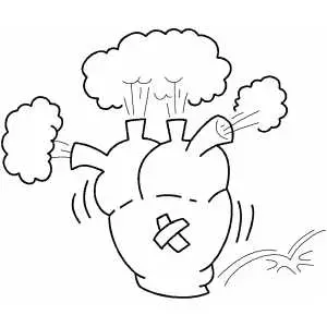 Heart At Work coloring page
