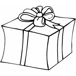 Big Gift coloring page