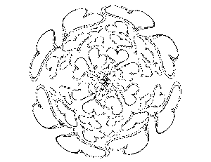 Heart Storm Coloring Page
