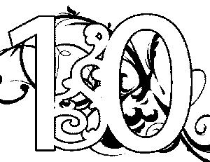 Illuminated-10 Coloring Page