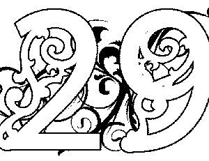 Illuminated-29 Coloring Page
