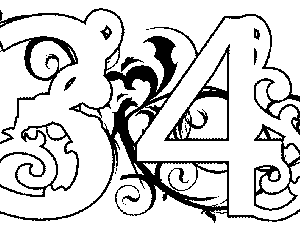 Illuminated-34 Coloring Page