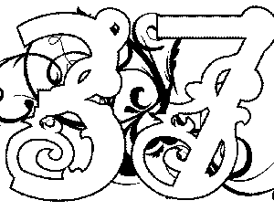 Illuminated-37 Coloring Page