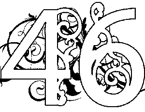 Illuminated-46 Coloring Page