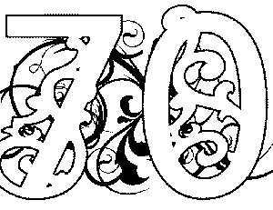 Illuminated-70 Coloring Page