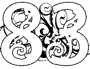 Illuminated-83 Coloring Page