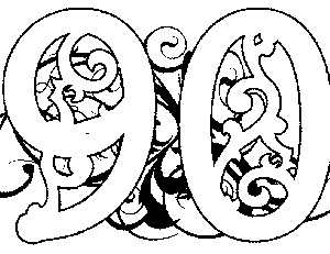 Illuminated-90 Coloring Page