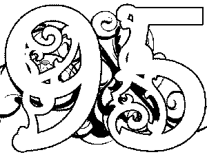 Illuminated-95 Coloring Page