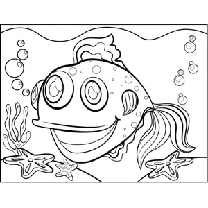 Spotted Fish coloring page