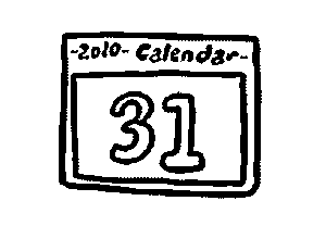 31 Number and Things Coloring Page