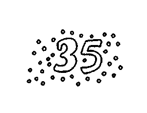 35 Number and Things Coloring Page