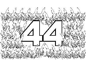 44 Dancing Squids coloring page