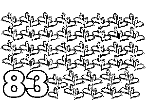 83 Scribble Hearts coloring page