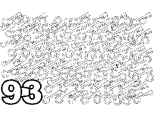 93 Keys coloring page