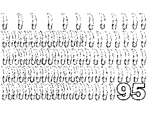 95 Feathers coloring page