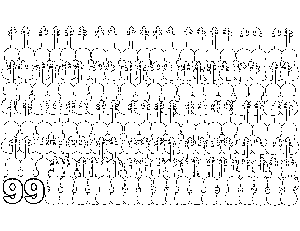 99 Violins coloring page