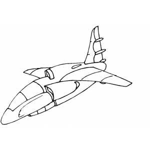 Space Ship coloring page