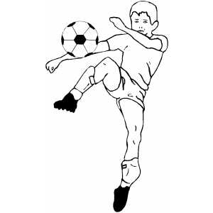 Soccer Strike coloring page