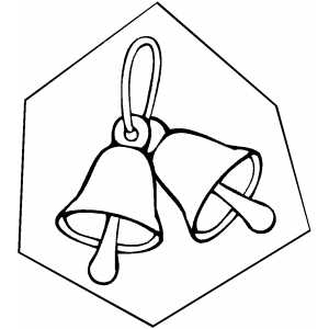Two Bells coloring page
