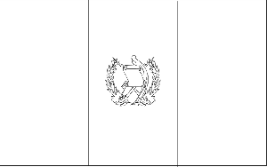 Guatemala Flag coloring page
