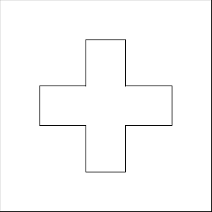 Switzerland Flag coloring page