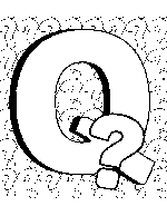 Letter Q Coloring Page