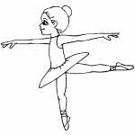 Dancing Coloring Pages Printable for Free Download