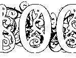 Illuminated-100 Coloring Page