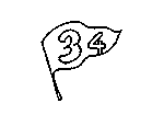 34 Number and Things Coloring Page